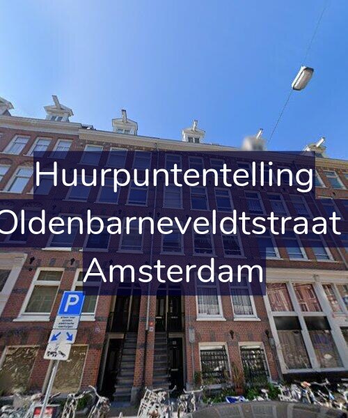 Foto gevel Huurpuntentelling voor Van Oldenbarneveldtstraat 86-2, Amsterdam