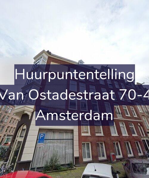 Foto gevel Huurpuntentelling voor Van Ostadestraat 70-4, Amsterdam