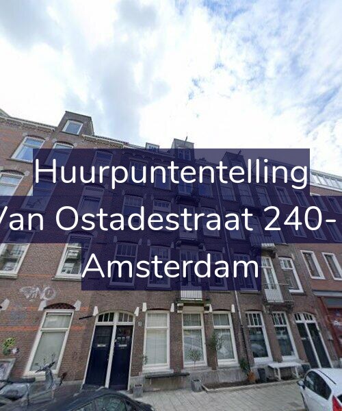 Foto gevel Huurpuntentelling voor Van Ostadestraat 240-1, Amsterdam