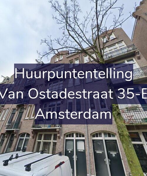 Foto gevel Huurpuntentelling voor Van Ostadestraat 35-E, Amsterdam