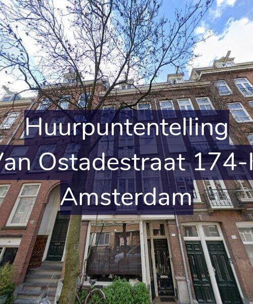 Foto gevel Huurpuntentelling voor Van Ostadestraat 174-H, Amsterdam