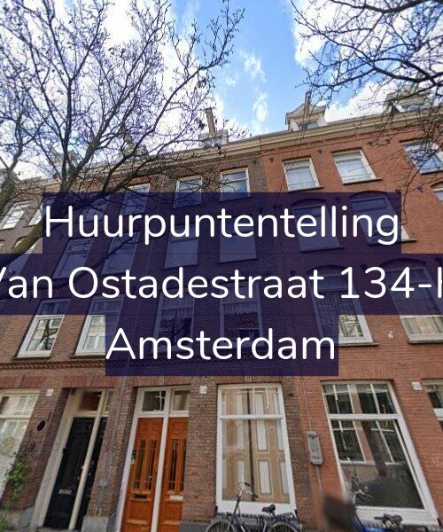 Foto gevel Huurpuntentelling voor Van Ostadestraat 134-H, Amsterdam