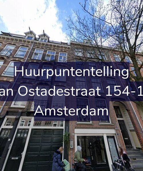 Foto gevel Huurpuntentelling voor Van Ostadestraat 154-1V, Amsterdam