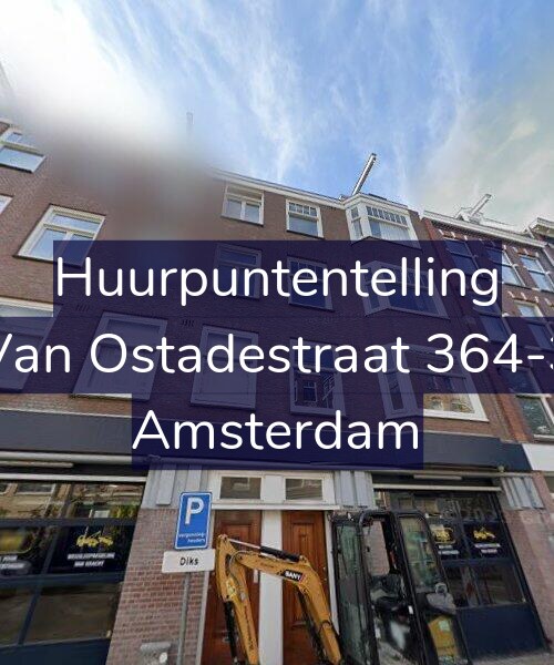 Foto gevel Huurpuntentelling voor Van Ostadestraat 364-3, Amsterdam