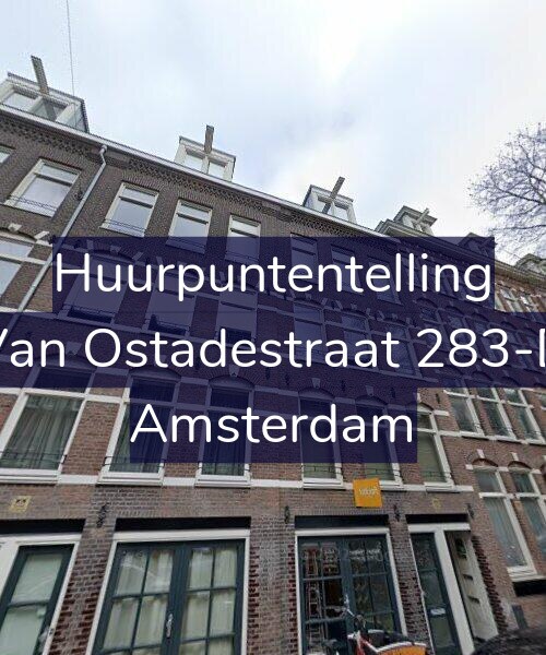 Foto gevel Huurpuntentelling voor Van Ostadestraat 283-D, Amsterdam