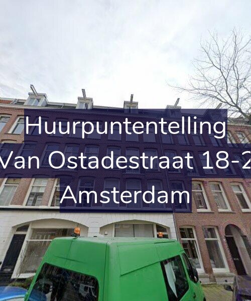 Foto gevel Huurpuntentelling voor Van Ostadestraat 18-2, Amsterdam