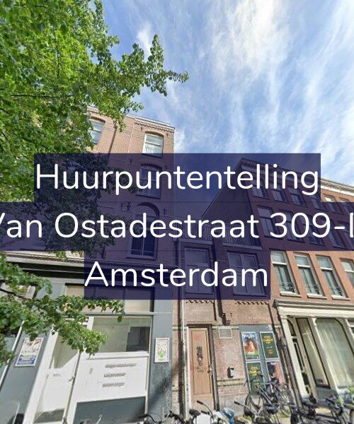 Foto gevel Huurpuntentelling voor Van Ostadestraat 309-D, Amsterdam
