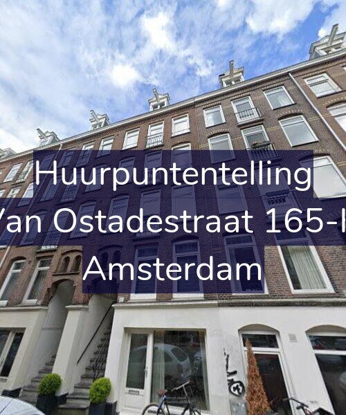 Foto gevel Huurpuntentelling voor Van Ostadestraat 165-H, Amsterdam
