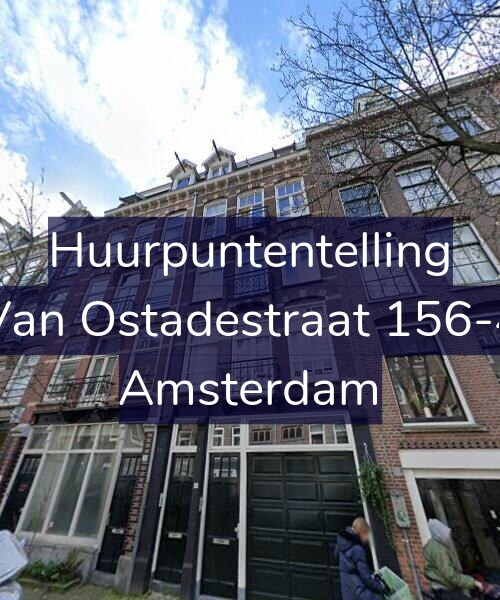 Foto gevel Huurpuntentelling voor Van Ostadestraat 156-4, Amsterdam