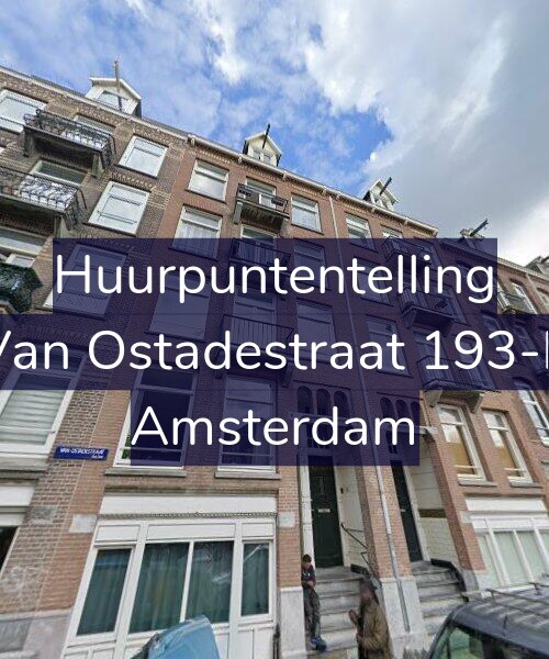 Foto gevel Huurpuntentelling voor Van Ostadestraat 193-K, Amsterdam
