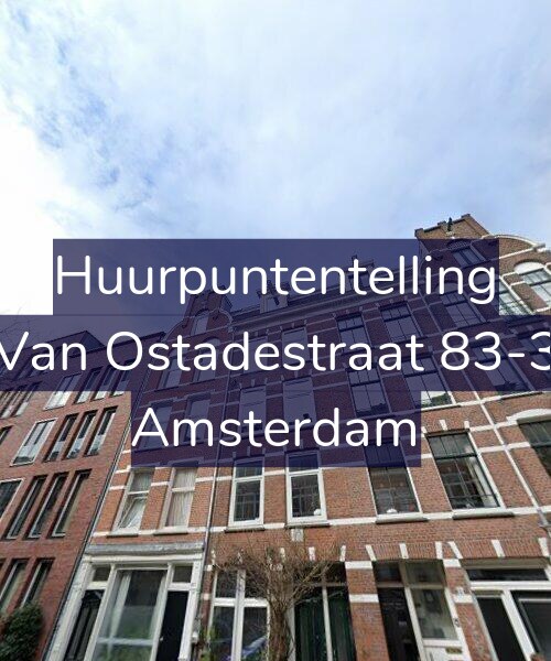 Foto gevel Huurpuntentelling voor Van Ostadestraat 83-3, Amsterdam
