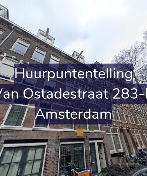 Foto gevel Huurpuntentelling voor Van Ostadestraat 283-B, Amsterdam