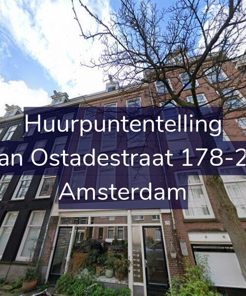 Foto gevel Huurpuntentelling voor Van Ostadestraat 178-2V, Amsterdam