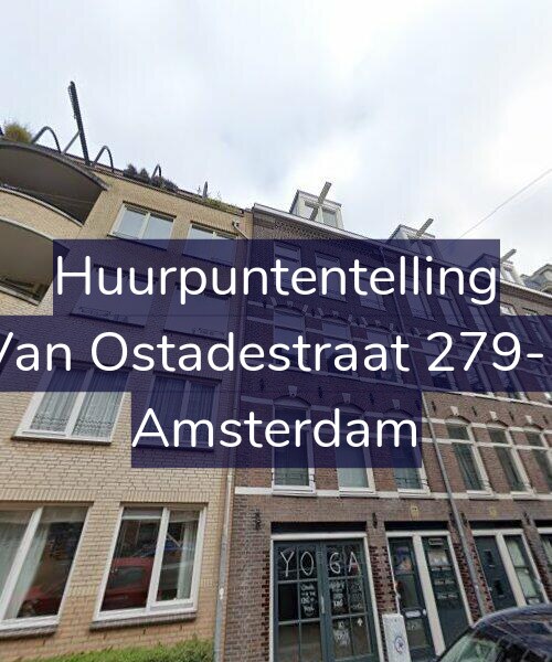 Foto gevel Huurpuntentelling voor Van Ostadestraat 279-F, Amsterdam