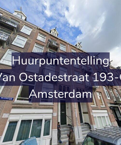 Foto gevel Huurpuntentelling voor Van Ostadestraat 193-C, Amsterdam