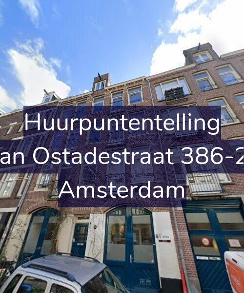 Foto gevel Huurpuntentelling voor Van Ostadestraat 386-2L, Amsterdam