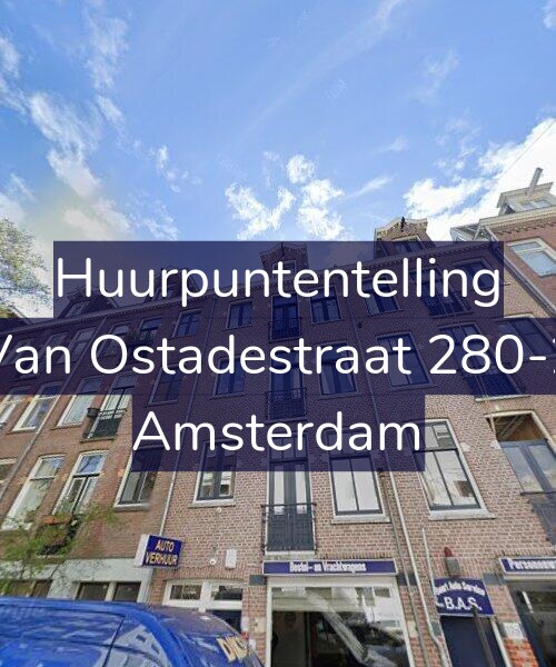 Foto gevel Huurpuntentelling voor Van Ostadestraat 280-2, Amsterdam