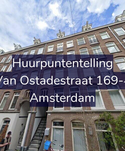 Foto gevel Huurpuntentelling voor Van Ostadestraat 169-4, Amsterdam