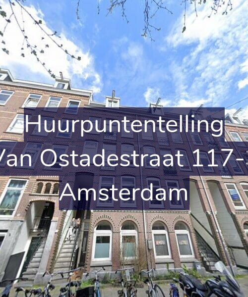 Foto gevel Huurpuntentelling voor Van Ostadestraat 117-3, Amsterdam