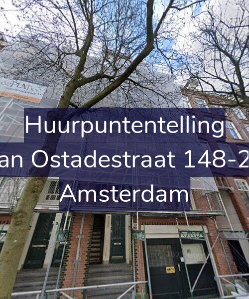 Foto gevel Huurpuntentelling voor Van Ostadestraat 148-2V, Amsterdam