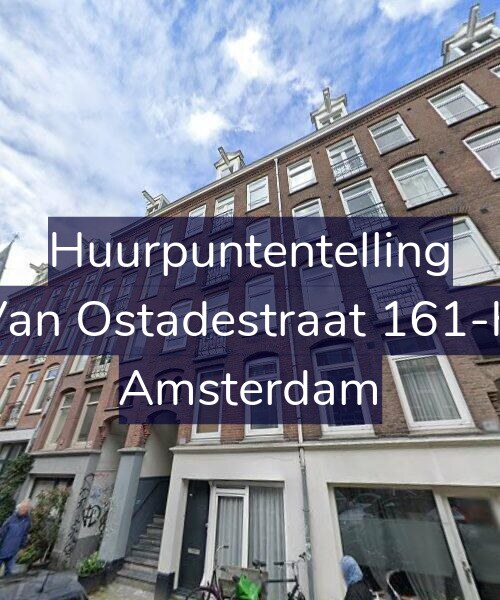 Foto gevel Huurpuntentelling voor Van Ostadestraat 161-H, Amsterdam