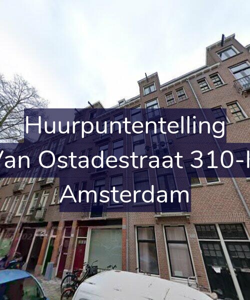 Foto gevel Huurpuntentelling voor Van Ostadestraat 310-H, Amsterdam