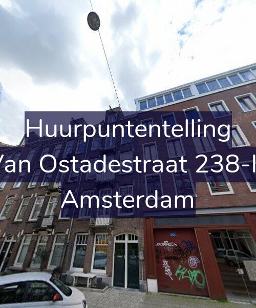 Foto gevel Huurpuntentelling voor Van Ostadestraat 238-H, Amsterdam