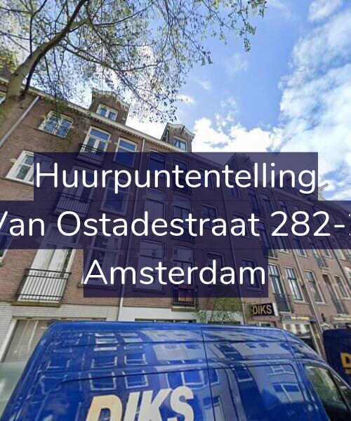 Foto gevel Huurpuntentelling voor Van Ostadestraat 282-2, Amsterdam