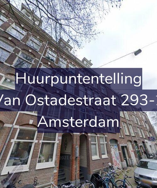Foto gevel Huurpuntentelling voor Van Ostadestraat 293-2, Amsterdam