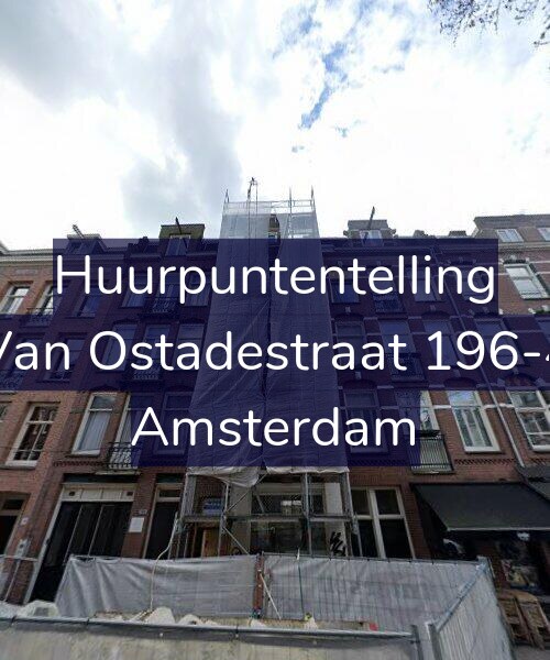 Foto gevel Huurpuntentelling voor Van Ostadestraat 196-4, Amsterdam