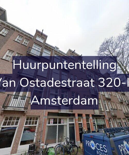 Foto gevel Huurpuntentelling voor Van Ostadestraat 320-H, Amsterdam