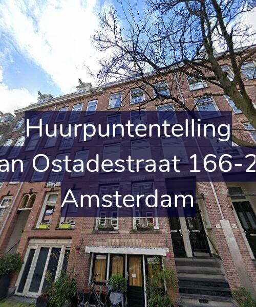 Foto gevel Huurpuntentelling voor Van Ostadestraat 166-2A, Amsterdam
