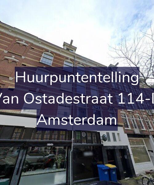 Foto gevel Huurpuntentelling voor Van Ostadestraat 114-D, Amsterdam