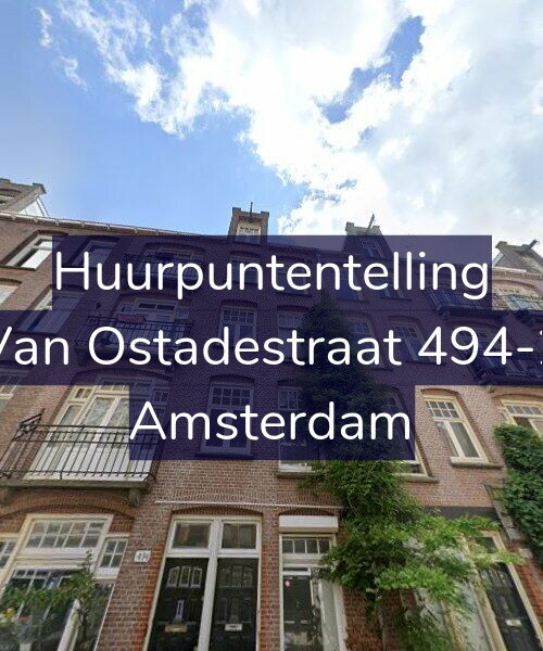 Foto gevel Huurpuntentelling voor Van Ostadestraat 494-2, Amsterdam