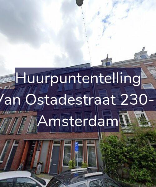 Foto gevel Huurpuntentelling voor Van Ostadestraat 230-F, Amsterdam