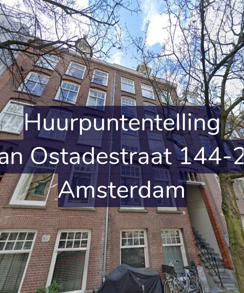Foto gevel Huurpuntentelling voor Van Ostadestraat 144-2A, Amsterdam