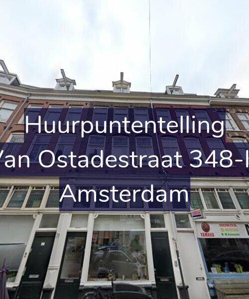 Foto gevel Huurpuntentelling voor Van Ostadestraat 348-H, Amsterdam