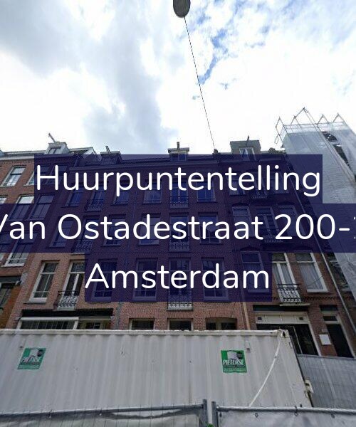 Foto gevel Huurpuntentelling voor Van Ostadestraat 200-2, Amsterdam