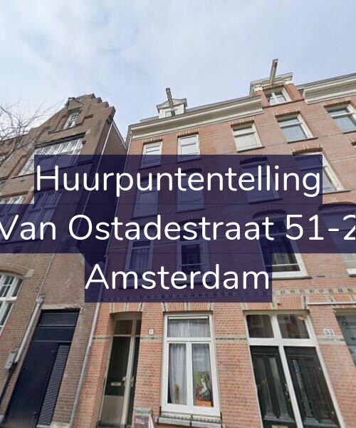 Foto gevel Huurpuntentelling voor Van Ostadestraat 51-2, Amsterdam