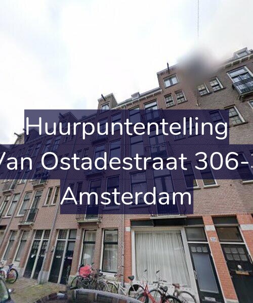 Foto gevel Huurpuntentelling voor Van Ostadestraat 306-3, Amsterdam