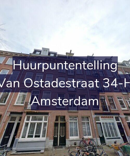 Foto gevel Huurpuntentelling voor Van Ostadestraat 34-H, Amsterdam