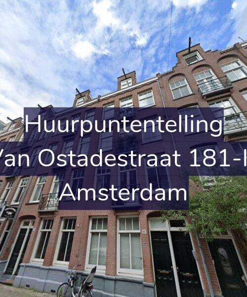 Foto gevel Huurpuntentelling voor Van Ostadestraat 181-H, Amsterdam