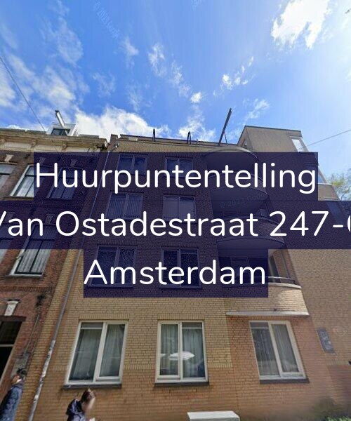 Foto gevel Huurpuntentelling voor Van Ostadestraat 247-C, Amsterdam