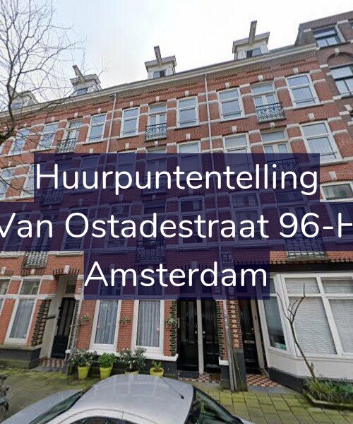 Foto gevel Huurpuntentelling voor Van Ostadestraat 96-H, Amsterdam