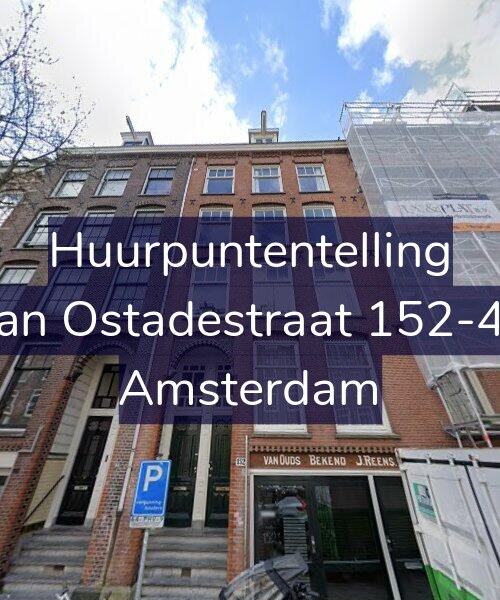 Foto gevel Huurpuntentelling voor Van Ostadestraat 152-4V, Amsterdam