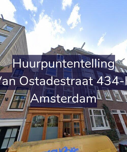 Foto gevel Huurpuntentelling voor Van Ostadestraat 434-H, Amsterdam