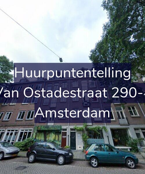 Foto gevel Huurpuntentelling voor Van Ostadestraat 290-4, Amsterdam