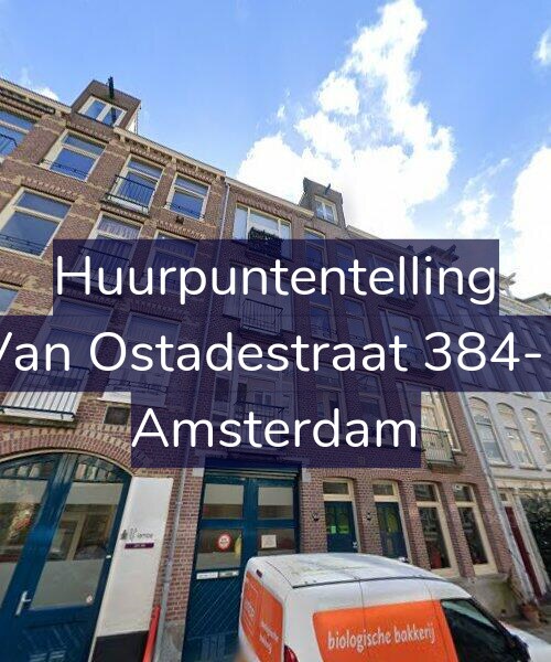 Foto gevel Huurpuntentelling voor Van Ostadestraat 384-1, Amsterdam
