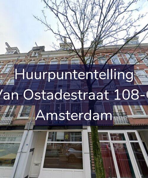 Foto gevel Huurpuntentelling voor Van Ostadestraat 108-C, Amsterdam