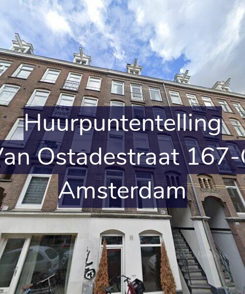 Foto gevel Huurpuntentelling voor Van Ostadestraat 167-O, Amsterdam